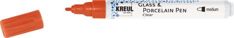 KREUL Malstift Glass & Porcelain Clear Medium Rot