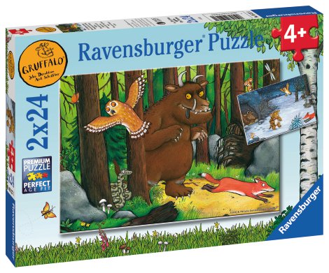 RAVENSBURGER Puzzle Gruffalo Der Waldspaziergang