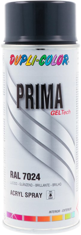 DUPLI-COLOR Lackspray Prima Graphitgrau glänzend 400 ml