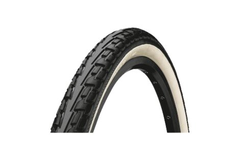 Continental Fahrradreifen Ride Tour Schwarz/Weiß Reflex 700 x 32 C