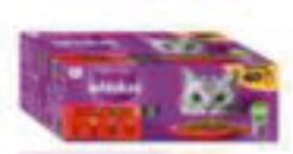 WHISKAS® Katzennassfutter Klassische Auswahl Maxi Pack, 40-er