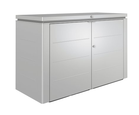 BIOHORT HighBoard 200, 200x84x127 cm, Silber-Metallic