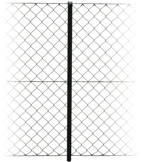 H+S PVC Geflecht Grün MW 60x60 mm, Stärke: 2,5 mm, L: 15 m, ZH: 1,25 m