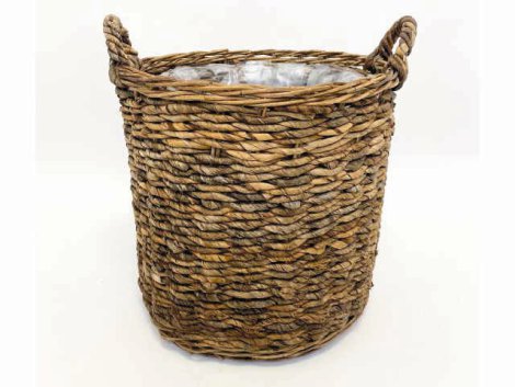 Korb Zylinder Abaca 57x56 cm