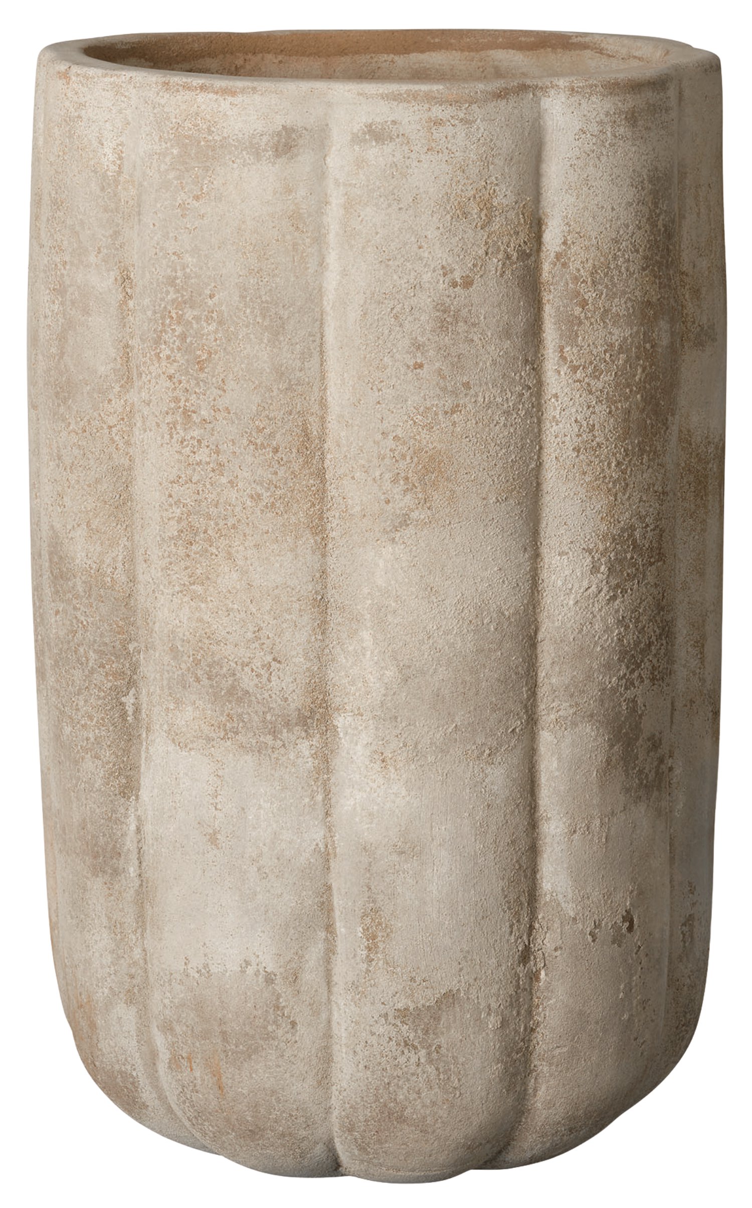 DEROMA Pflanztopf Hoch Pumpkin Braun