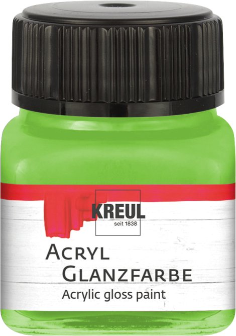 KREUL Acryl Glanzfarbe Lindgrün 20 ml