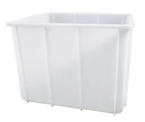 Kasten stapelbar Weiß 100 l