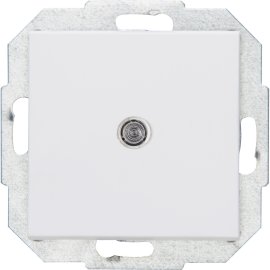 KOPP Unterputz Taster Athenis mit Beleuchtung Weiß/Matt