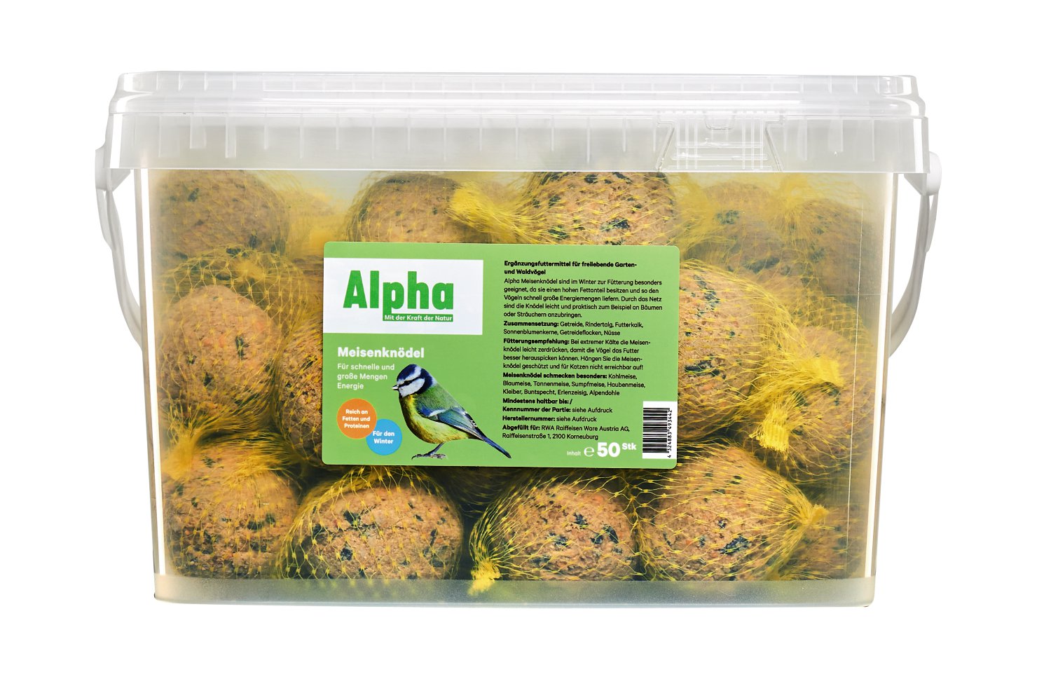 ALPHA Meisenknödel 50 Stk.