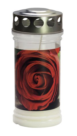 JEKA Motivkerze Rose