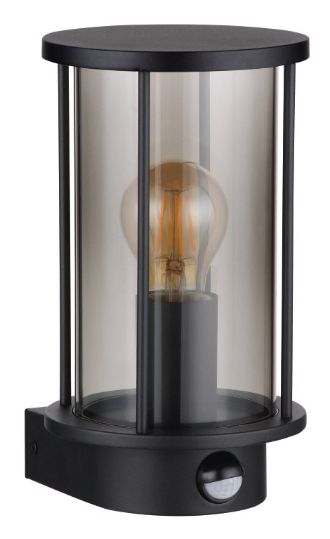 GLOBO Außenwandleuchte Gracey 60W E27 Schwarz 14,3x25,2 cm (BxH)