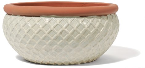 Schale Hamper Washed Creme 38 cm