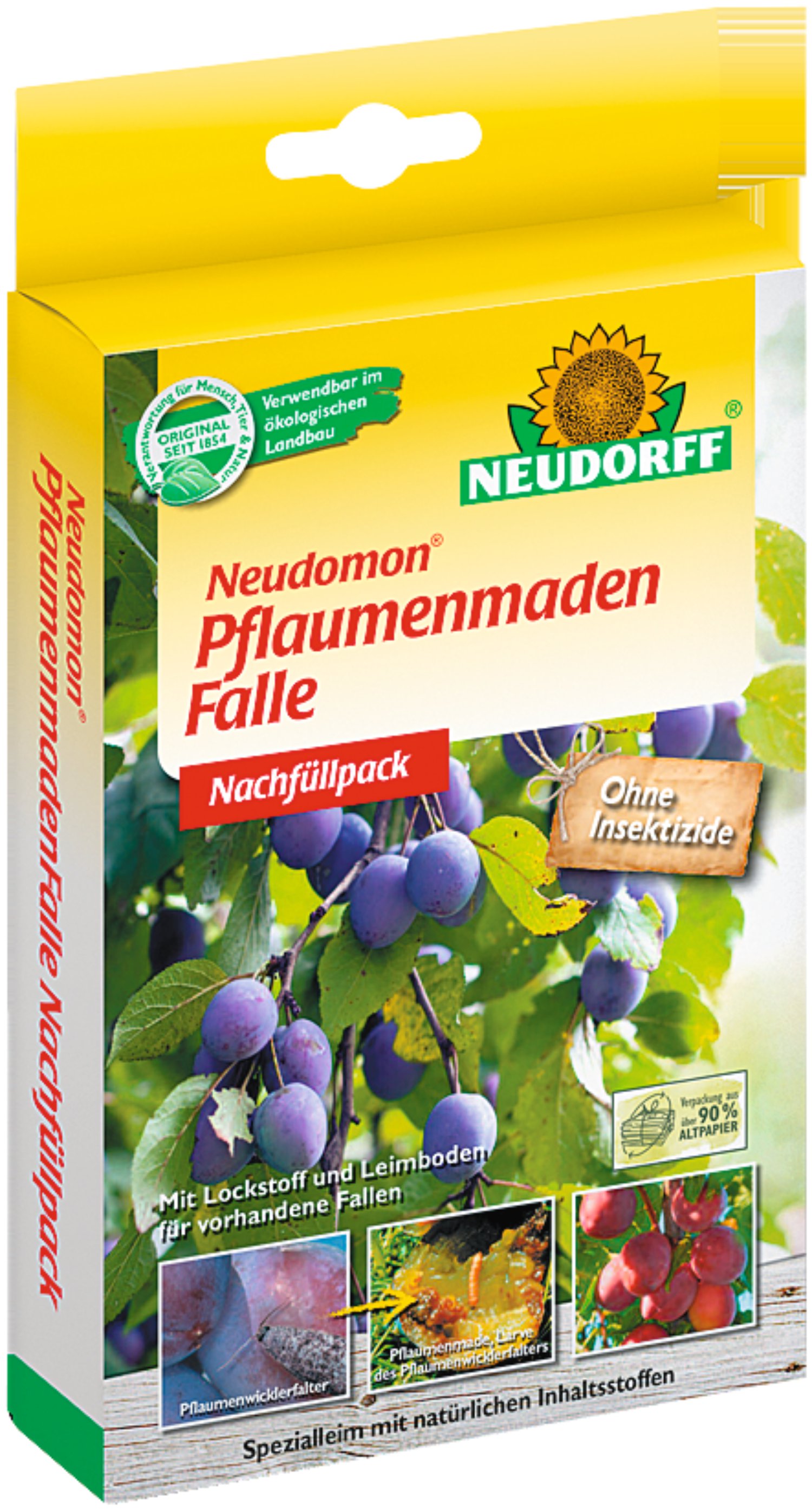 NEUDORFF® Neudomon PflaumenmadenFalle - Nachfüllpack