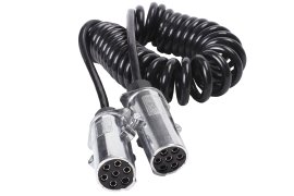 Spiral-Verbindungskabel 7-polig 24V Typ N