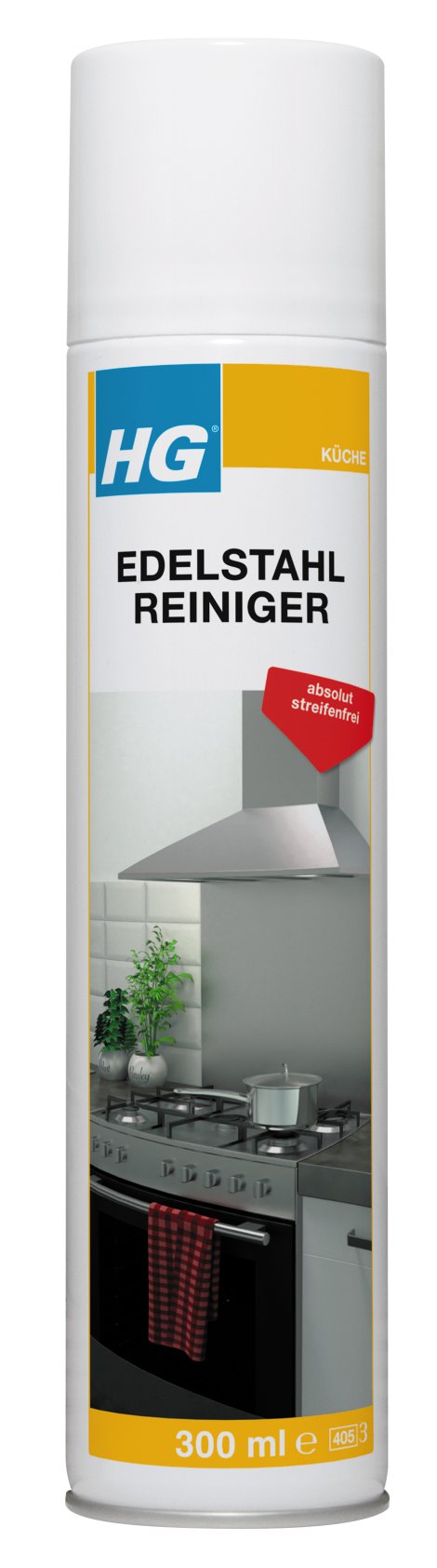 HG Edelstahl Reiniger 300 ml
