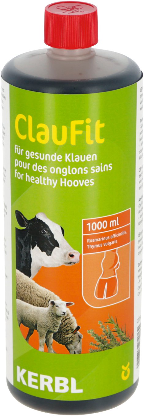 Kerbl ClauFit Tintura Per La Cura Degli Artigli – Soluzione Acida 1000 Ml Per Bovini, Ovini E Zoccoli Cavalli