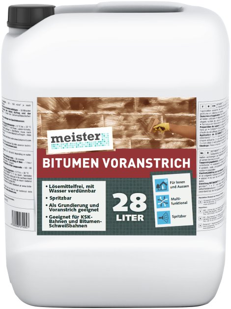 MEISTER Bitumen-Voranstrich 28 l