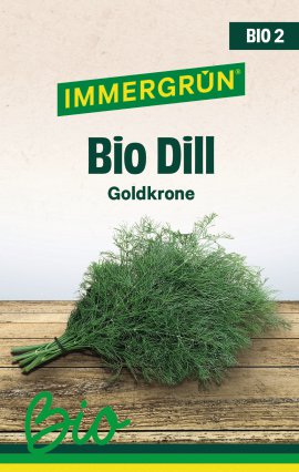 IMMERGRÜN Tütensamen BIO Dill Goldkrone