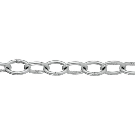 Werksnormkette flach oval 3 mm 35 m