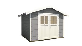 WEKA Gartenhaus 122 Grau
