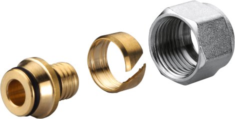CORNAT Verschraubung für Verbundrohr 3/4" IG Ø 16 mm