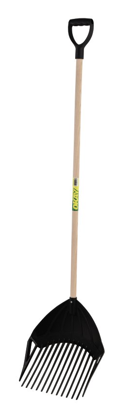 OKAY Laubgabel Kunststoff mit Stiel