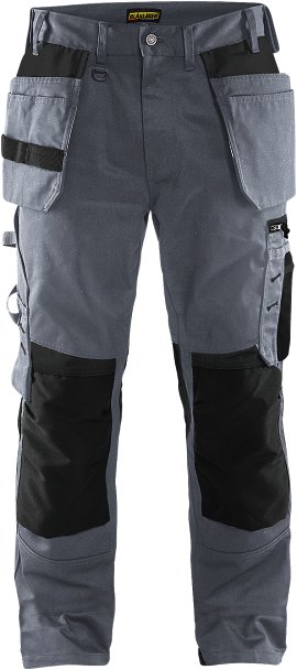 BLÅKLÄDER Handwerker Bundhose Nagelt grau/schwarz