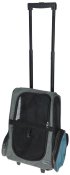 Trolley Vacation Grau/Blau 41x26x55/103 cm