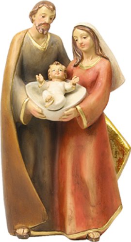 Krippenblock Familie 18 cm