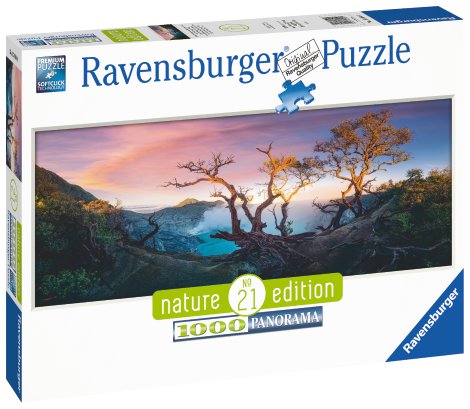 RAVENSBURGER Puzzle Schwefelsäure See am Mount Ijen Java