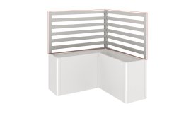 BIOHORT Rankgitter für L-FO, silber-metallic