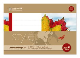 URSUS Löschblatt Heft A5 Format X