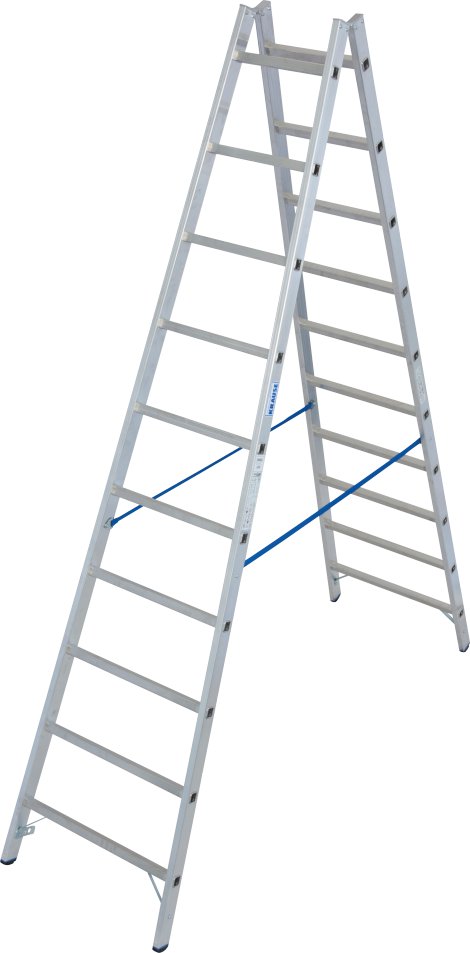 KRAUSE STABILO Sprossen-Doppelleiter 2x10 Sprossen