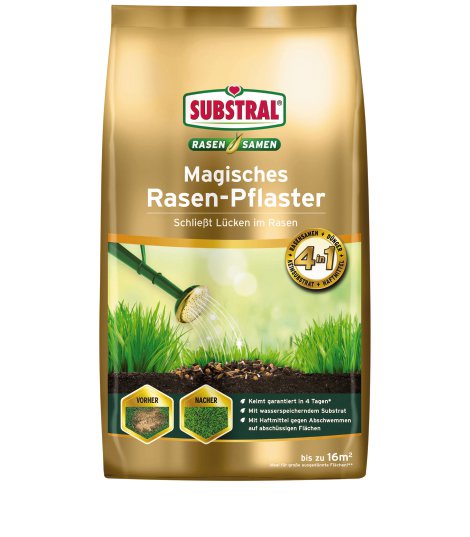 SUBSTRAL® Magisches Rasen-Pflaster 3,6 kg