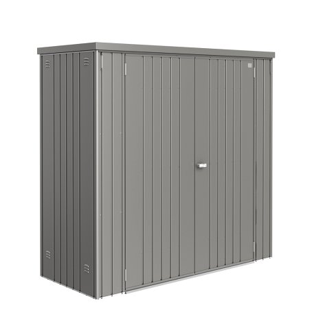 BIOHORT Geräteschrank 190, 190x83x182,5 cm, Quarzgrau-Metallic