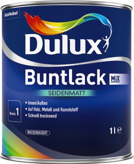 DULUX Buntlack WV Mix Basis 1 seidenmatt-weiß 1 l