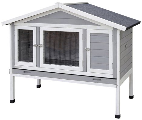 Nagerstall 4-Season Superior 130 x 66 x 110 cm, grau/weiß