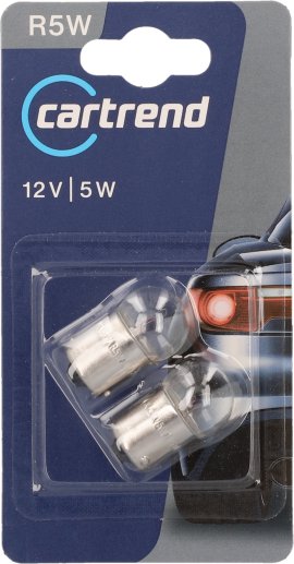 CARTREND Kugellampe 12 V R5W 2 Stk.
