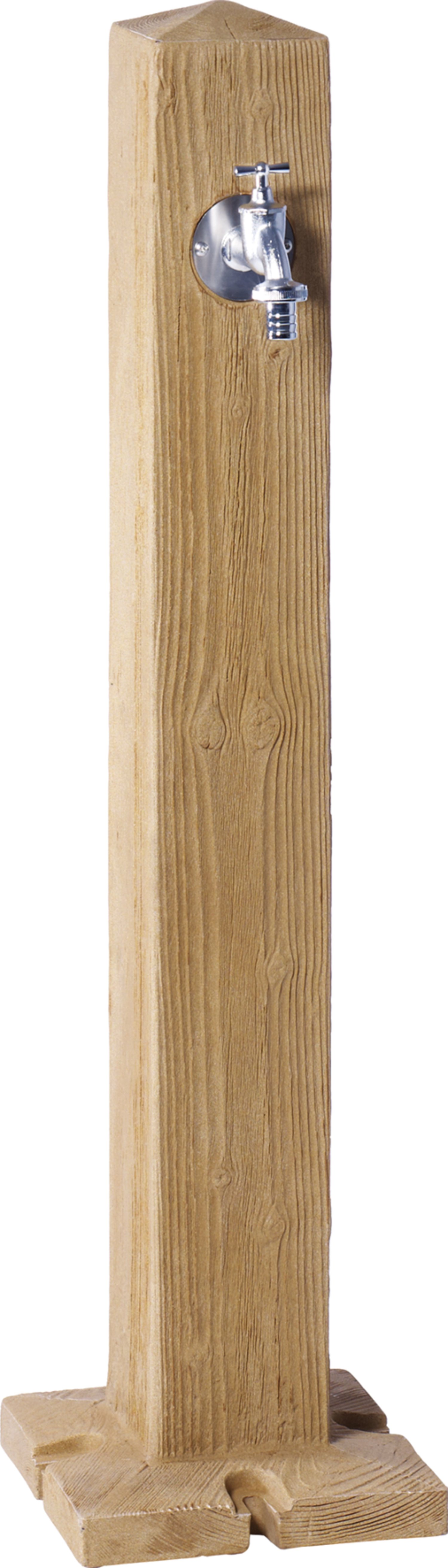 SCHÜTTER Wasserzapfsäule mit Auslaufhahn Lightwood 3/4"