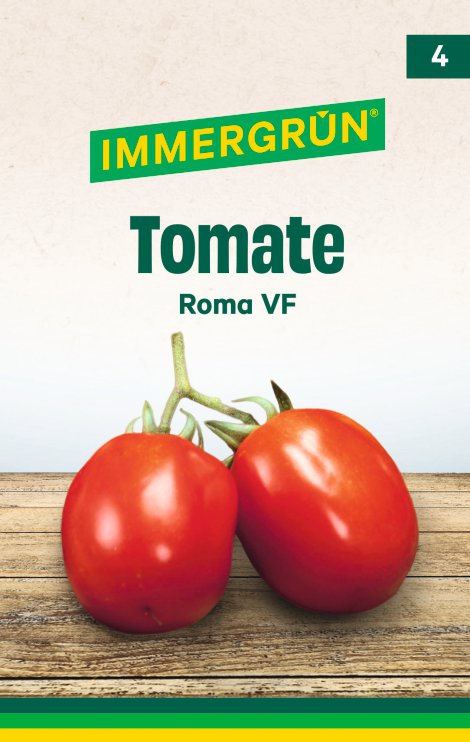 IMMERGRÜN Tütensamen Tomate Roma VF