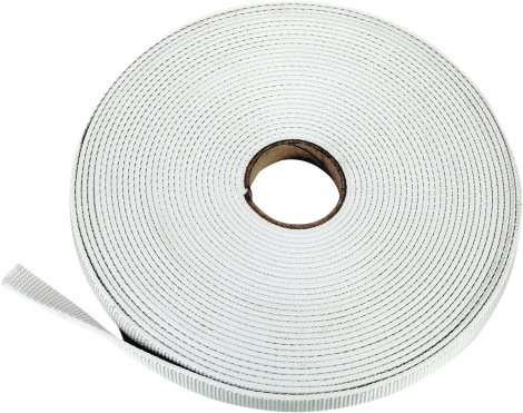 Tieranbindegurt 25 mm, weiß