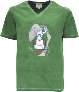 Wild & Wald Herren T-Shirt Louis, grün