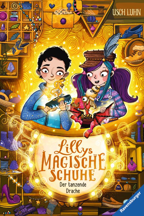 RAVENSBURGER Buch Lillys magische Schuhe Band 4 Der tanzende Drache