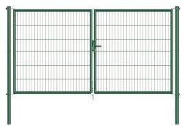 ALBERTS Stabgitter Doppeltor Anthrazit 2988x1500mm