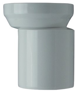 CORNAT Anschlussstutzen ø 110 mm, 155 mm, weiß