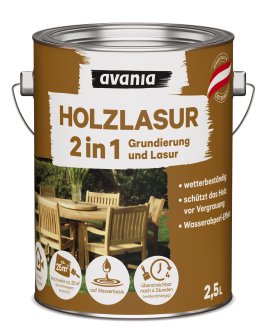 AVANIA Holzlasur 2in1 Teak