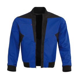 Blousonjacke X-Serie Kornblau/Schwarz