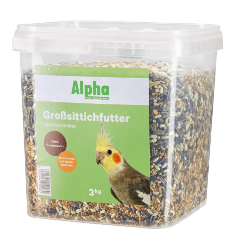 ALPHA Großsittichfutter 3 kg