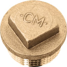 CORNAT Stopfen Messing 3/8" AG