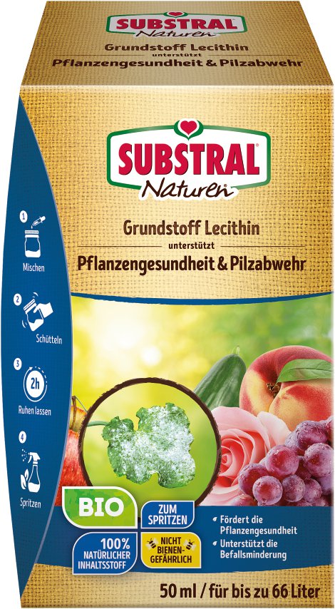 SUBSTRAL® Naturen® Grundstoff Lecithin Pflanzengesundheit und Pilzabwehr 50 ml